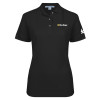 Thumbnail image for  Womens Silk Touch Black Pique Polo