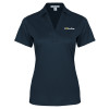 Thumbnail image for  Womens Navy Performance Fine Jacquard Polo