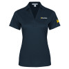 Thumbnail image for  Womens Navy Performance Fine Jacquard Polo