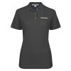 Thumbnail image for  Womens Silk Touch Charcoal Pique Polo