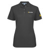 Thumbnail image for  Womens Silk Touch Charcoal Pique Polo