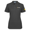 Thumbnail image for  Womens Silk Touch Charcoal Pique Polo