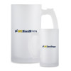Thumbnail image for  Full Color Decorative Frosted Glass Mug 16oz