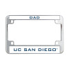 Thumbnail image for  Metal Motorcycle License Plate Frame in Chrome