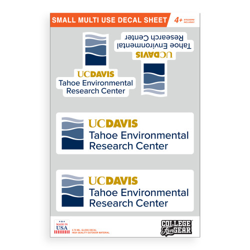  Small Multi Use Decal Sheet - UD Davis TERC Small Sticker Sheet