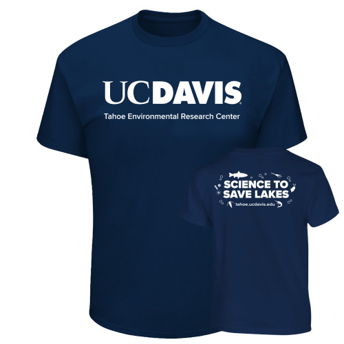  Tall Navy T Shirt - UD Davis Tahoe Environmental Research Center