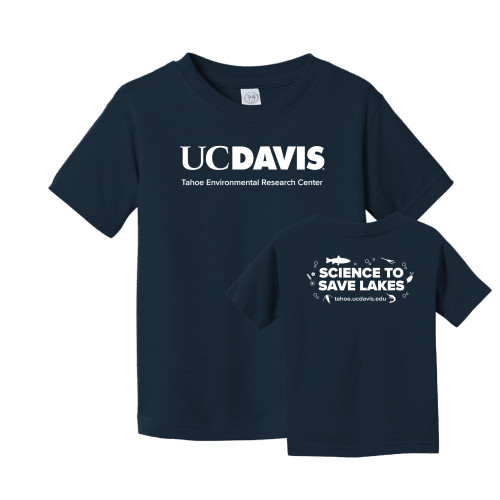  Toddler Navy T Shirt - UD Davis Tahoe Environmental Research Center