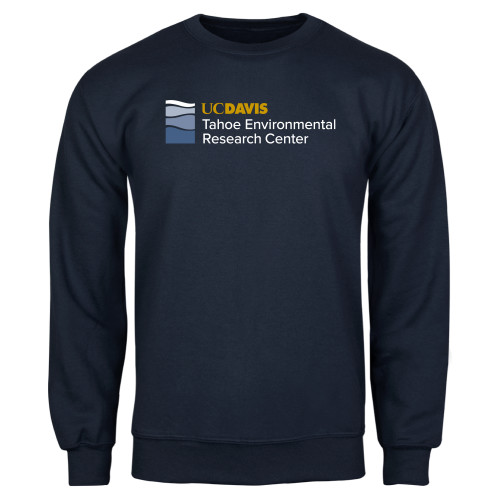  Navy Fleece Crew - UD Davis TERC Horizontal