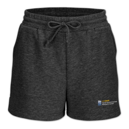  Boxercraft Womens Charcoal Heather Fleece Short - UD Davis TERC Horizontal