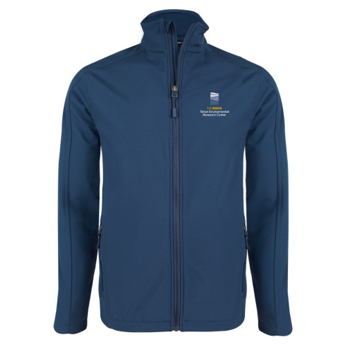  Navy Softshell Jacket - UD Davis TERC Vertical