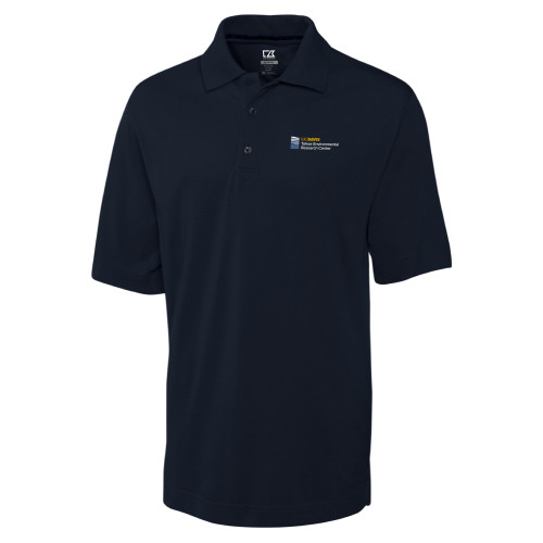  C&B Navy Advantage TriBlend Pique Polo - UD Davis TERC Horizontal