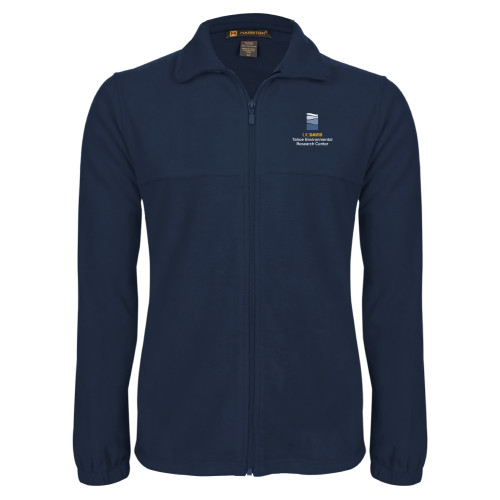  Navy Fleece Full Zip Jacket - UD Davis TERC Vertical