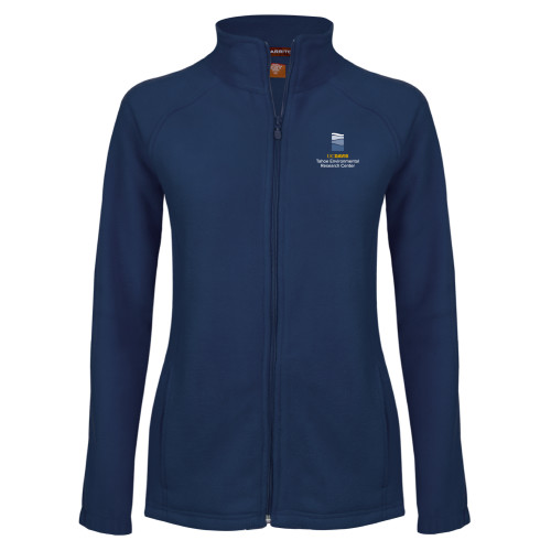 Davis Tahoe Womens Navy Fleece Full Zip Jacket