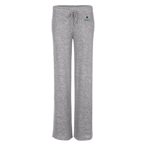  Boxercraft Womens Oxford Grey Heather Cuddle Wide Leg Pant - UD Davis TERC Vertical