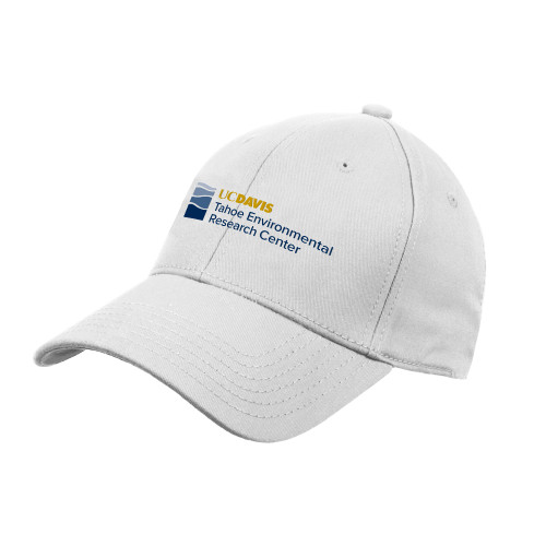 Davis Tahoe White Structured Adjustable Pro Style Hat