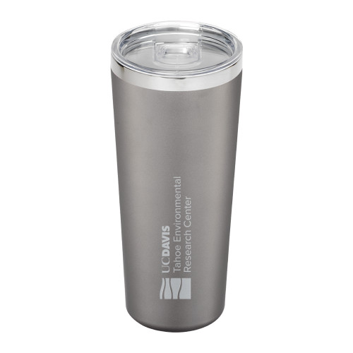  Thor Vacuum Insulated Grey Tumbler 22oz - UD Davis TERC HorizontalEngraved