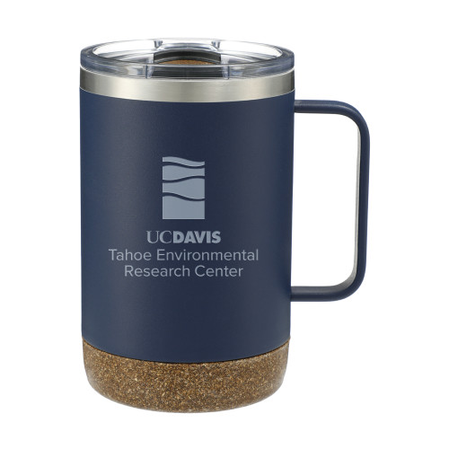  Valhalla Vacuum Insulated Camp Navy Mug 14oz - UD Davis TERC VerticalEngraved
