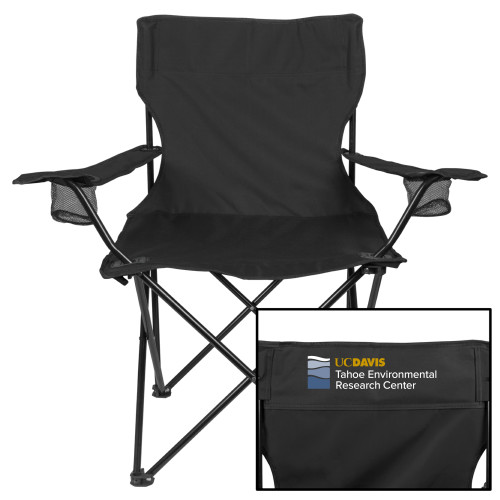  Deluxe Black Captains Chair - UD Davis TERC Horizontal