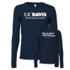 Thumbnail image for  Bella + Canvas Navy Jersey Cotton Long Sleeve T Shirt