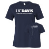 Thumbnail image for  Bella + Canvas Womens Navy Relaxed Cotton T Shirt