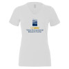 Thumbnail image for  Bella + Canvas Womens White V Neck Cotton T Shirt