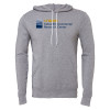 Thumbnail image for  Bella + Canvas Heather Grey Fleece Hood