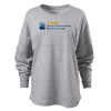 Thumbnail image for  Boxercraft Womens Oxford Grey Heather Pom Pom Jersey Tee