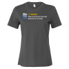 Thumbnail image for  Bella + Canvas Womens Asphalt Relaxed Cotton T Shirt