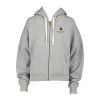 Thumbnail image for  ENZA Womens Grey Boxy Full Zip Hood