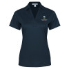 Thumbnail image for  Womens Navy Performance Fine Jacquard Polo