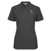 Thumbnail image for  Womens Silk Touch Charcoal Pique Polo