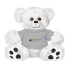 Thumbnail image for  Plush Big Paw 8 1/2 inch White Bear w/Grey Shirt
