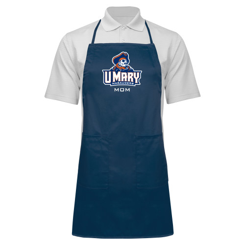  Full Length Navy Apron - Mom