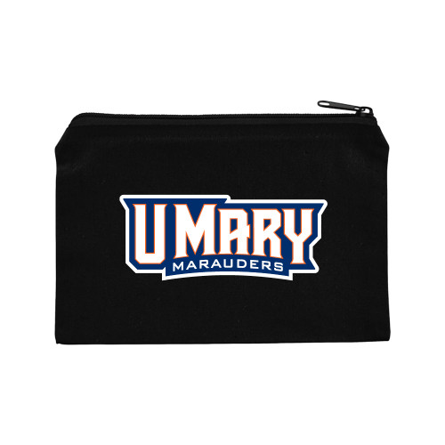  8oz. Black Cotton Travel Pouch - U Mary Marauders