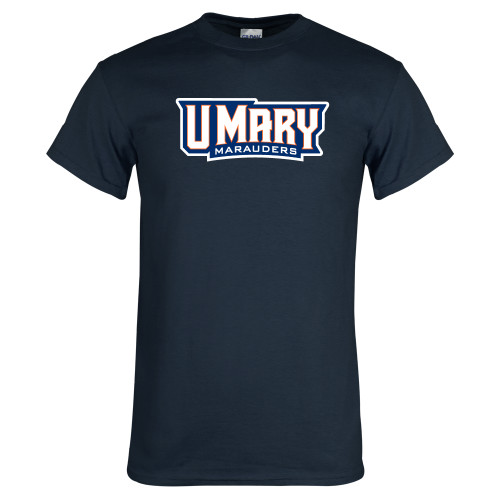  Navy T Shirt - U Mary Marauders