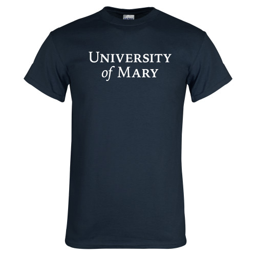  Navy T Shirt - University Wordmark