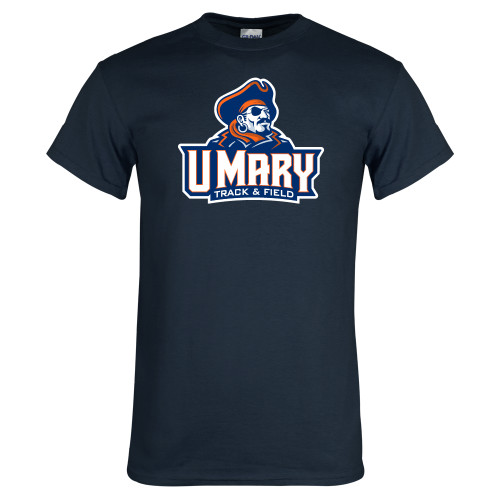  Navy T Shirt - Track and Field