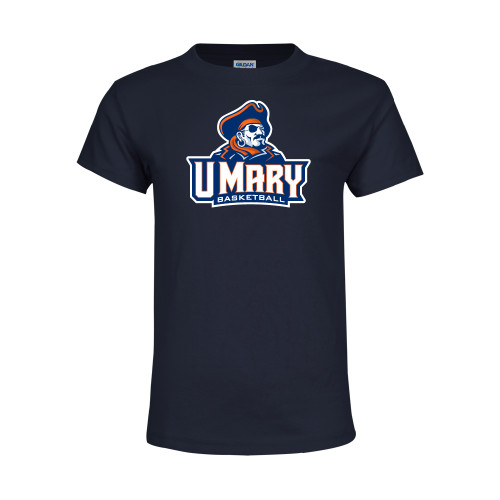  Youth Navy T Shirt - Basketball
