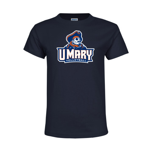  Youth Navy T Shirt - Volleyball