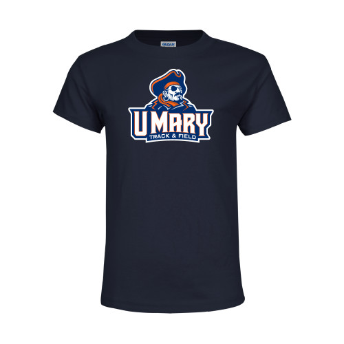  Youth Navy T Shirt - Track and Field