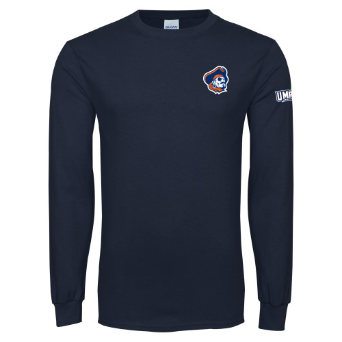  Navy Long Sleeve T-Shirt - Icon Full Color