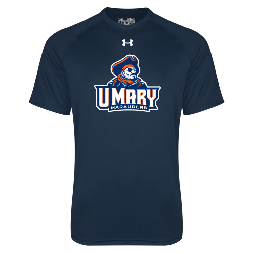  Under Armour Navy Tech Tee - Primary Athletics Mark