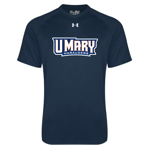  Under Armour Navy Tech Tee - U Mary Marauders