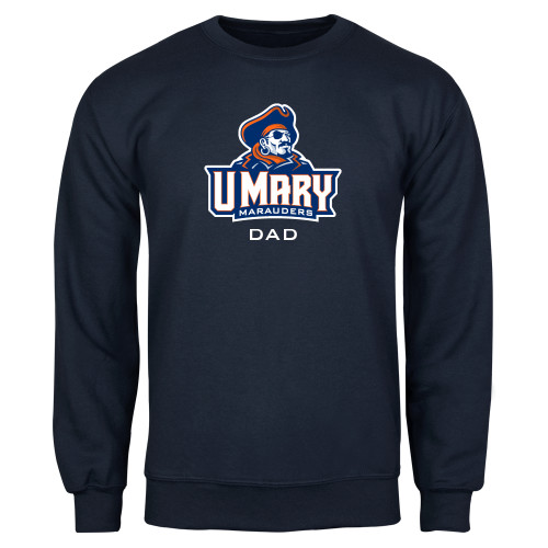  Navy Fleece Crew - Dad
