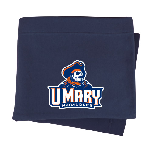  Navy Sweatshirt Blanket - Primary Athletics Mark