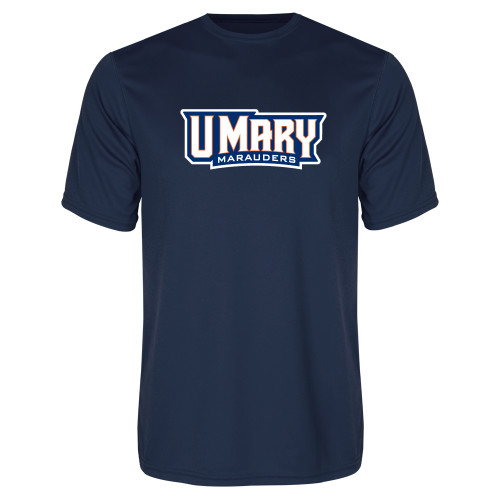  Navy Performance Tee - U Mary Marauders