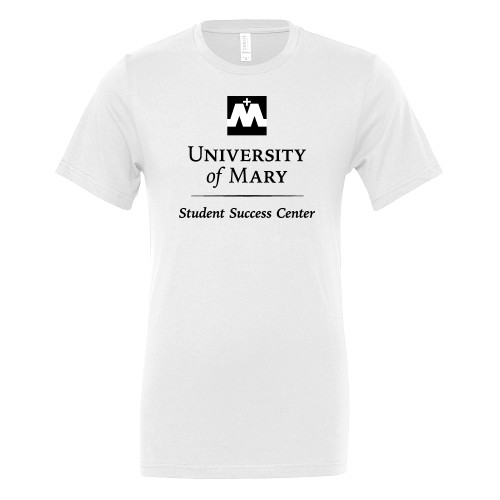  Bella + Canvas White Jersey Cotton T Shirt - Student Success Center