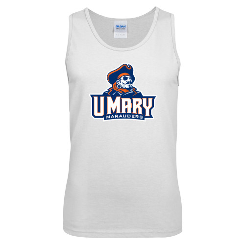  White Tank Top - Primary Athletics Mark