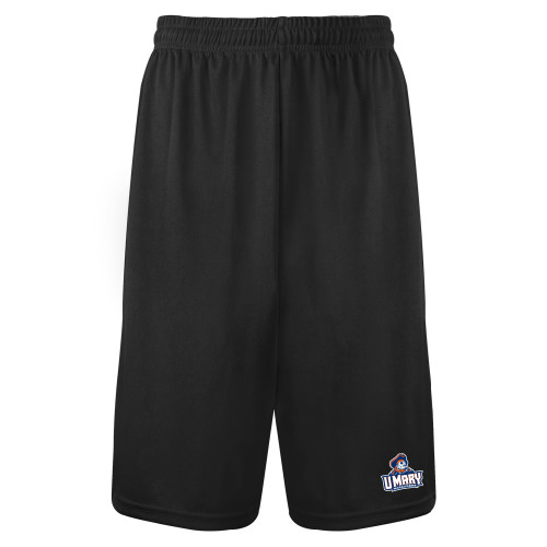  Black Performance Classic 9 Inch Short - Primary Athletics Mark