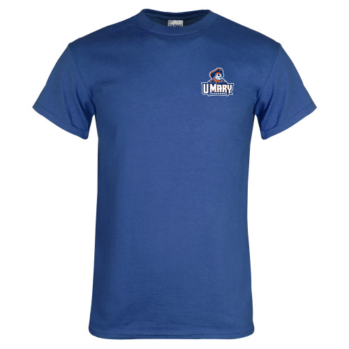  Royal T Shirt - Primary Athletics Mark